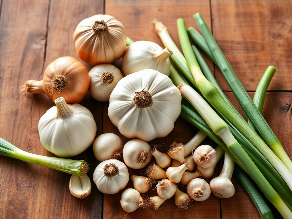 Onions, Garlic & Alliums